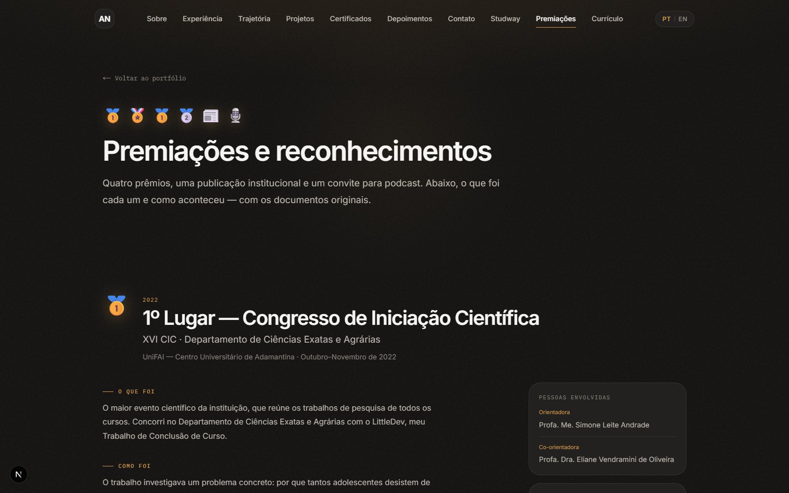 Premiações